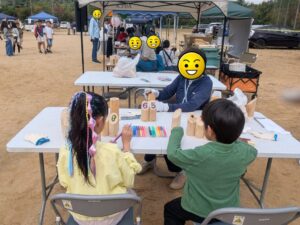 ひばり祭り2025　モルック作り　雲雀丘山手自治会