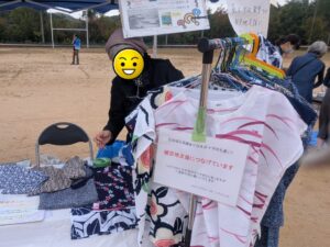 浴衣リボーンプロジェクト　チャリティ販売　ひばり祭り2025