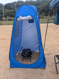 ひばり祭り2025　安全防災部会　簡易トイレ