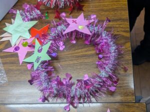 2025年12月18日未来の花クリスマス工作