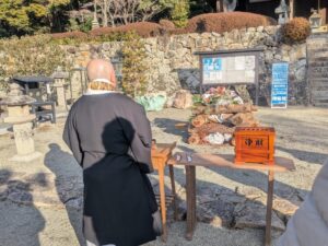 2026年1月12日満願寺とんど焼き