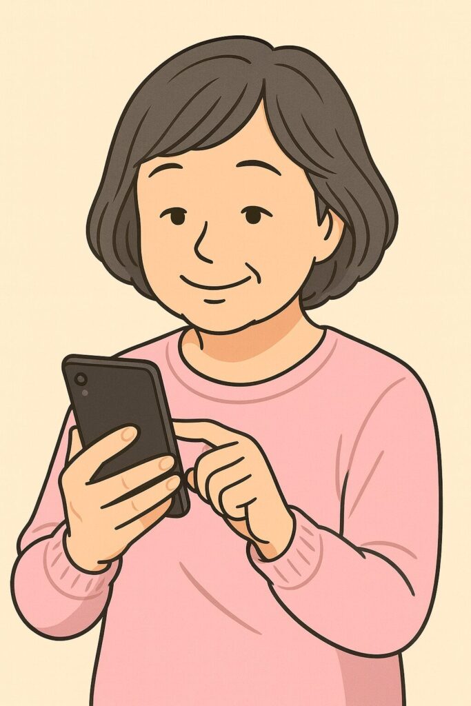 シニア　スマホ操作　ブログをスマホで更新　勉強会　宝塚市　山本山手コミュニティ