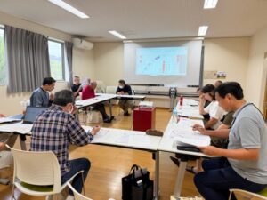 山手台フェスタ開催準備