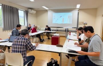 山手台フェスタ開催準備