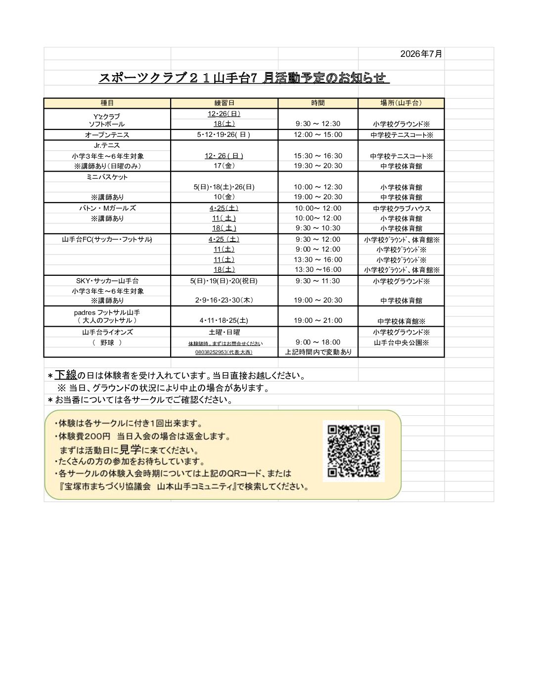 宝塚市山本山手地区まちづくり協議会